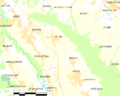 Map commune FR insee code 64133