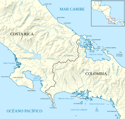 Archivo:Mapa de la frontera Costa Rica-Panamá (1873)