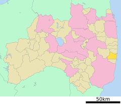 Naraha in Fukushima Prefecture Ja.svg