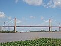 Puente Mitre desde la costanera de Zárate