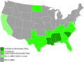 Strom Thurmond ballot access in the 1948 U.S. presidential election