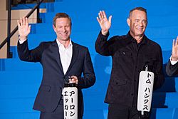 Archivo:Sully Japan Premiere Red Carpet- Tom Hanks & Aaron Eckhart (29830286985)