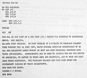 Archivo:Telegram Moore Falklands