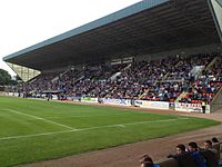 The Main Stand at McDiarmid Park