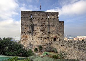 Archivo:Tower of Homage Gibraltar