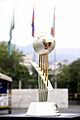 Trofeo del mundial de Futsal, visitó comando de la Policía en Cali (28282635893)