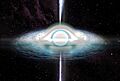 White hole artistic recreation-bpk