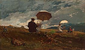 Archivo:Winslow Homer - Artists Sketching in the White Mountains