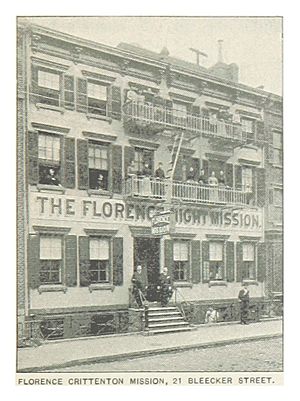 Archivo:(King1893NYC) pg445 FLORENCE CRITTENTON MISSION, 21 BLEECKER STREET