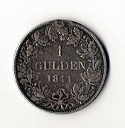 1-Gulden-Vorderseite
