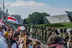 Archivo:2020 Belarusian protests — Minsk, 30 August p0062