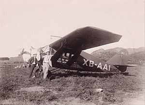 Archivo:Aeromexico Mexico Acapulco ca 1935