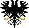 Aguila de dos cabezas explayada