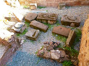 Archivo:Alcázar de San Juan - Conjunto Palacial del Gran Prior - Yacimiento arqueológico romano 6