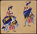 Alexandra Exter Costume design for Romeo and Juliette 1921
