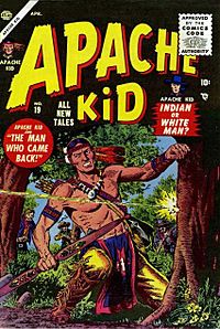 Archivo:Apache Kid No 19 Marvel, 1956