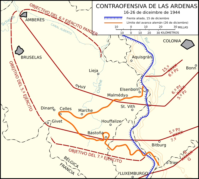Battle of the Bulge progress-es