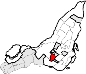 Côte Saint-Luc Quebec location diagram.PNG