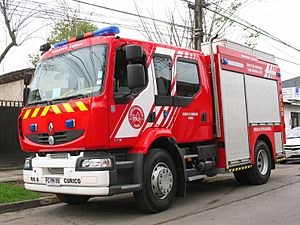 Archivo:Camion de bomberos, Curico