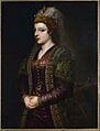 Caterina Cornaro after Titian (19th c., Sotheby's)FXD