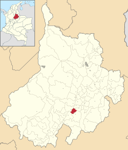 Guapotá ubicada en Santander (Colombia)