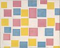 Composition with Color Fields by Piet Mondrian
