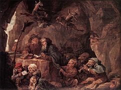 David Teniers (II) - Temptation of St Anthony - WGA22103