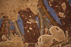 Archivo:Detalle de frescos Bamiyan Afgánistan