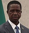Edgar Lungu, 26 july 2018 (cropped)