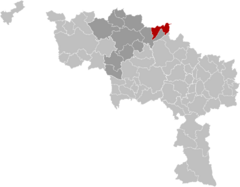Enghien Hainaut Belgium Map.svg