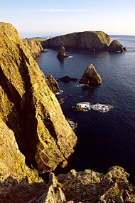 Archivo:Fair Isle - West cliffs