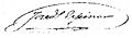 Firma de José Domingo Espinar
