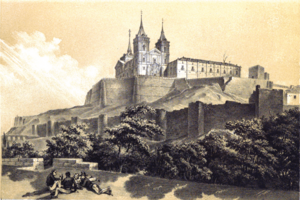 Archivo:Francisco Javier Parcerisa (1853) Monasterio de Uclés (Cuenca)