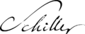 Friedrich Schiller Signature