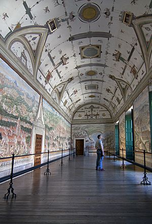 Archivo:Galería de las Batallas. Monasterio de El Escorial (Madrid)