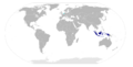Indonesian Language Map
