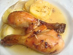 Archivo:Jamoncitos de pollo guisados al limón