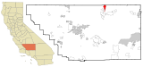 Kern County California Incorporated and Unincorporated areas Kernville Highlighted.svg