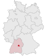 Archivo:Lage des Landkreises Esslingen in Deutschland