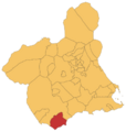Localización de Águilas