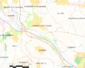 Map commune FR insee code 84034