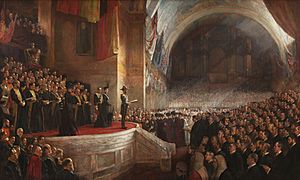 Archivo:Opening of the first parliament