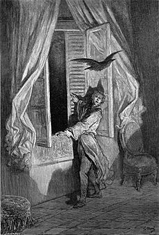 Archivo:Paul Gustave Dore Raven14