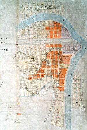 Archivo:Plano Carahue y sus quintas - Conrady 1895
