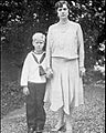 Prince Philip with his mother in 1926 (cropped)