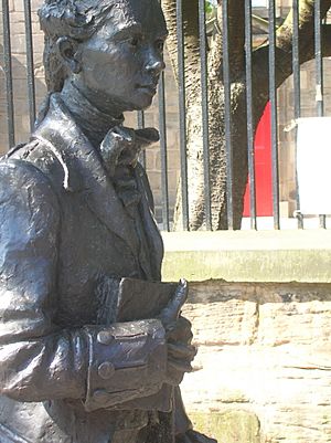 Archivo:Robert Fergusson statue