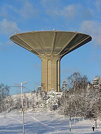 Archivo:Roihuvuori water tower - Helsinki Finland