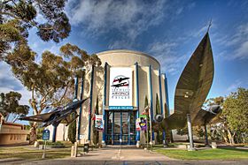 San Diego Air & Space Museum entrance 2009.jpg