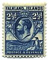 Stamp Falkland Islands 1929 2.5p