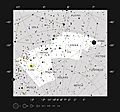 The Carina Nebula in the constellation of Carina